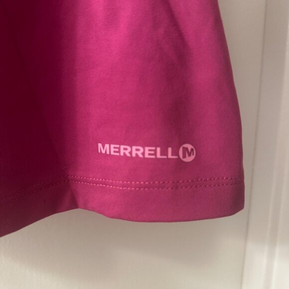 NWT Fuschia Pink Merrell Tank With Shelf Bra UPF 50+ - Picture 4 of 10